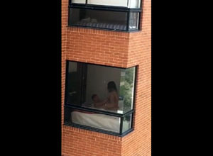 Spycam  vid filmed thru dormitory