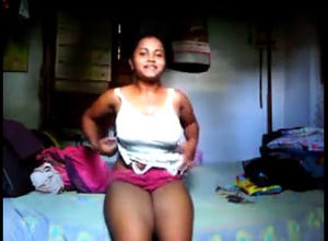 Indian little girl with saggy  and big..